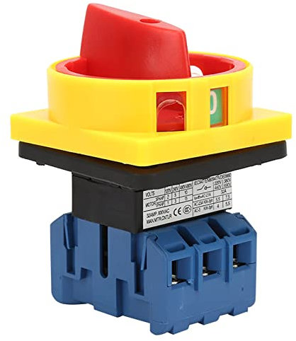 Interruptor de Encendido Interruptor Itor de 4 Polos Interruptores Selectores Interruptor Disyuntor de Carga 25A/32A Leva de 3 Polos y 2 Posiciones Interruptor de Encendido y