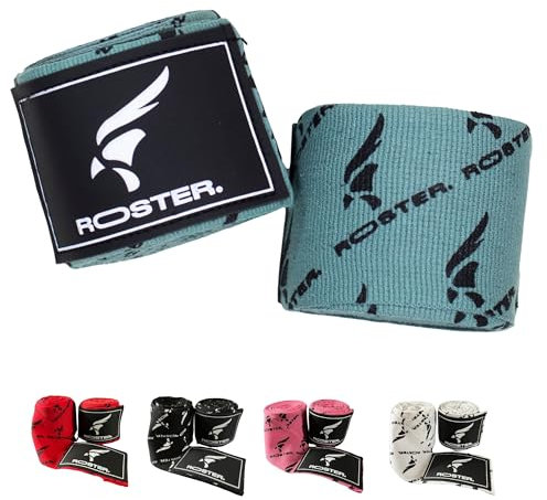 ROSTER. Packung mit 2 Boxbandagen (grün)