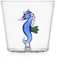 Ichendorf Bicchiere Tumbler Cavalluccio Marino - 35 cl (Blu)