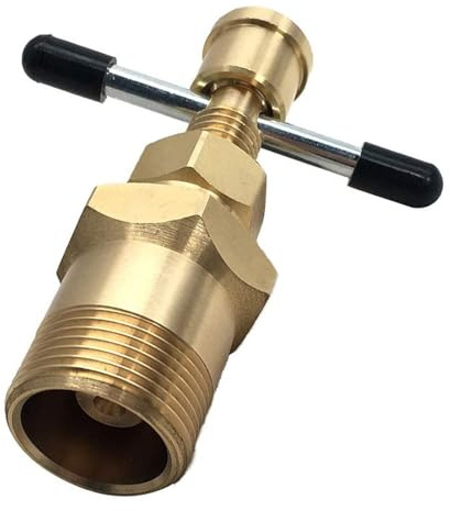 Brass Olive Puller Tool, Compact Durable Ferrule Removal Tool for Plumbing Repair Solid Brass 15mm 22mm 1 Piece