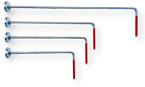 SGV Magnet Ablänghilfe - Länge 25 cm - 70kg Neodym Magnet - Edelstahl - für Motorsäge, Kettensäge Brennholzverarbeitung, Kaminholz (25 cm)
