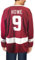 Howe Detroit Red Wings Eishockey 9 Trikot Ferris Bueller Day Off Kostüm Replica Shirt, Rot/Ausflug, einfarbig (Getaway Solids), XL