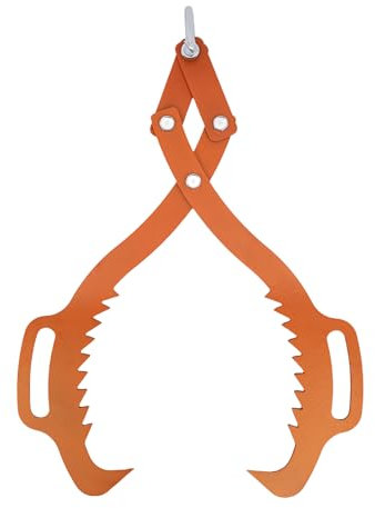21 1500LBS pinza forestale per tronchi d'albero pinza di carico per legno tronchi d'albero pinza di caricamento pinza per carico pinze di sollevamento