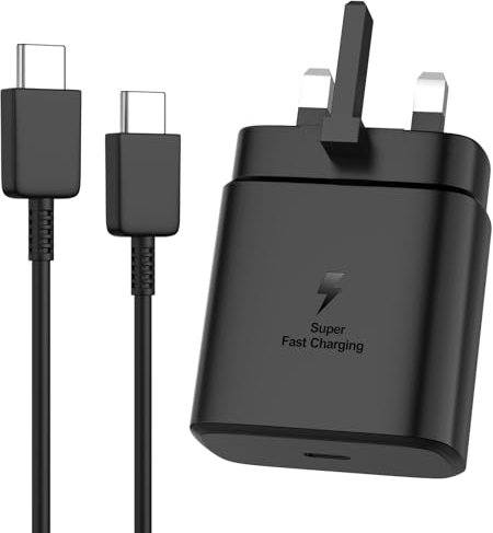 45W Super Fast Charger for Samsung, [2M Cable Included] USB C Charger Compatible with Samsung Galaxy S24 Ultra/S24+/S24/S23 Ultra/S23/S22/S21/S20, A54/A25/A15, Z Fold 6/Z Flip 6/Tab S9, Note Series