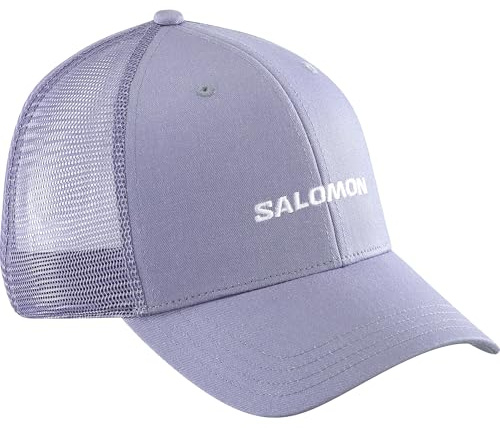 Salomon, Trucker-Kappe, Wandern, Trailrunning & Spaziergänge, Leichter Komfort, Verstellbar & Atmungsaktiv, Blauer Granit, Unisex