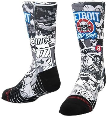 Scrimmage Unisex Basketball Socken Bad Boys Black, Schwarz , S