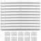 Plastic Drawer Runners, 5 Pairs of 300mm Soft Close Drawer Slides with Screws, Quiet & Smooth Operation Draw Runners Replacement, Drawer Runners Plastic Ideal for Kitchen & Home