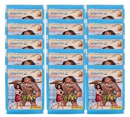 Panini Vaiana 2 Sticker / 15x Stickertüten