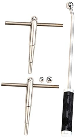 VANZACK Trompete Und Posaune Reparaturwerkzeug Set Mit Großem Und Kleinem Richtwerkzeug Für Präzise Blasinstrumenten Pflege Und Dellenentfernung