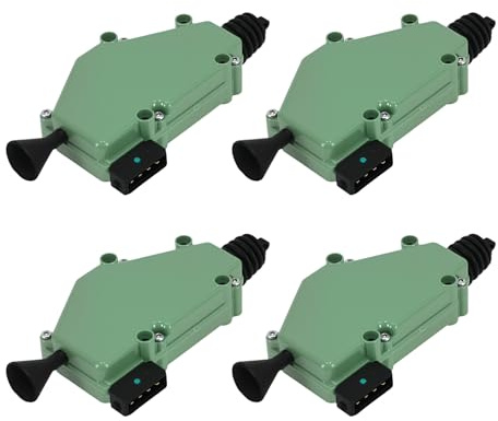 maXpeedingrods Kit de serrure de porte avec verrouillage centralisé pour VW T4 Multivan Caravelle Transporter IV 1990-2003 Servomoteur 7D0959781A 701959781 255959781 avant arrière gauche droite