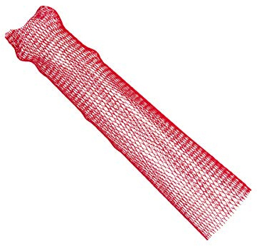 HaGa® Obstnetz Masche 6mm Gemüsenetz Aufbewahrung Schutznetz rot (Meterware) - extrem belastbar - witterungsbeständig - dehnbar - temperaturbeständig