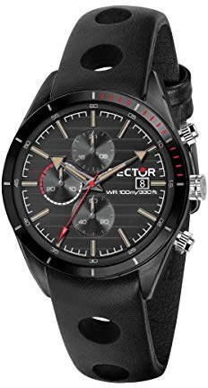 Sector No Limits Herren Analog Quarz Uhr mit Leder Armband R3271616002 Nome articolo (Titolo)