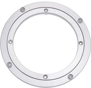 Dailydanny Drehteller aus Aluminium, robust, Drehteller für Esstisch, 20,3 cm