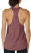 icyzone Yoga Sport Tank Top Damen Racerback Lauftop Fitness Running Shirt Oberteile (M, Burgundy)