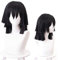 OSIAS Anime Cosplay Perücke, Demon Slayer Perücke, für Halloween, Party, Karneval, Nachtleben, Konzerte, Hochzeiten (Iguro Obanai Wig)