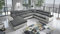 Modern Ecksofa mit Schlaffunktion U-Form Wohnlandschaft Meggy VIII Polstersofa Couch Sofa Groß XXL 26 (Links)