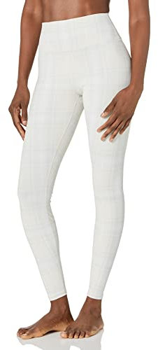 Alo Yoga Damen High Waist Vapor Legacy Leggings, Knochenweiß, Groß