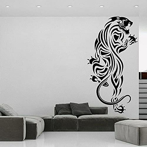 Panther Wandaufkleber Gepard Vinyl Pose Predator Tier Jaguar Wandbild Farbe