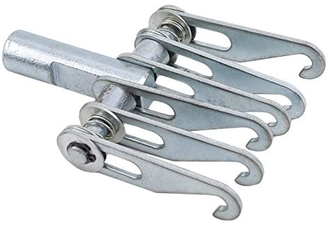 CXGS Dent Puller Metal 6 Claw Hook Adjustable 6 Fingers Hook Car Body Repair Tool Heavy Duty Pulling Claw Paw Auto Dent Repair Puller for Slide Hammer Attachment Dent Repairing - M16 Thread