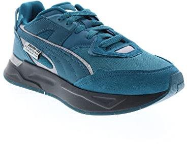 PUMA MAPF1 Mirage Sport Motorsport inspirierte Sneaker-Schuhe für Herren, Blue Coral/Puma Silver, 43 EU