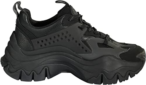 Buffalo Trail One - Vegan Nappa - Schwarz Kunstleder 38 EU