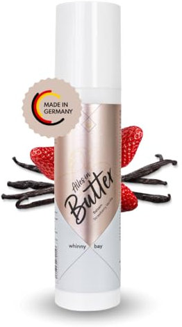 whinny X bay Maulbutter Alles in Butter – Balsam Strawberry Vanilla für empfindliche Maulwinkel | pflegend, regenerierend & duftend, 200ml