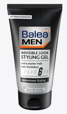 (Balea Men, Styling Gel, Invisible Look 6, 150 ml (PRODUKT AUS DEUTSCHLAND)