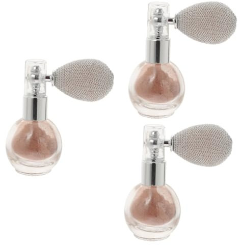 Lot de 3 Sprays Surligneurs Paillettes pour Le Corps Maquillage pour Usage Personnel
