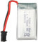 SUNGOOYUE Batterie au Lithium pour Drone 3.7V 500mAh, Batterie LiPo pour Avion RC 752540 à Haut Débit 25C avec Prise Noire SM pour Drone X5C