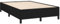 vidaXL Bettgestell, Polsterbett Bett mit Stützbeinen, Bettrahmen mit Lattenrost für Schlafzimmer, Doppelbett Schlafzimmerbett, Schwarz 120x190cm Stoff