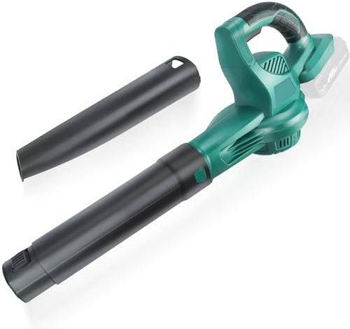 Akku-Blattgebläse Kompatibel mit Makita 18V Batterie, 150 MPH Akku Gebläse Ersatz für Makita DUB184Z, mit 2 abnehmbaren Rohren für Home Lawn Care Leaf Blasen, Blatt Vakuum, Garage, ohne Batterie