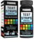 Professionelles Aquarium-Test-Set, 7 Parameter in 1, Überwachung des Wassers für Aquarien und Teich, pH-Wert, KH, GH, NO3, Brom und mehr