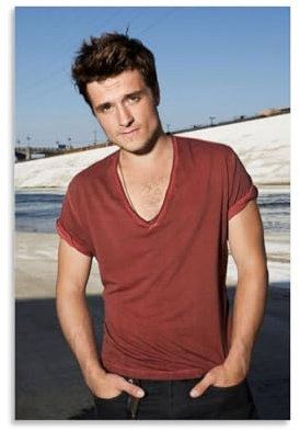 NeBaln Josh Hutcherson, cooles Poster, Leinwandbild, Wandkunst, dekoratives Bild, Drucke, moderne Dekoration, 50 x 75 cm