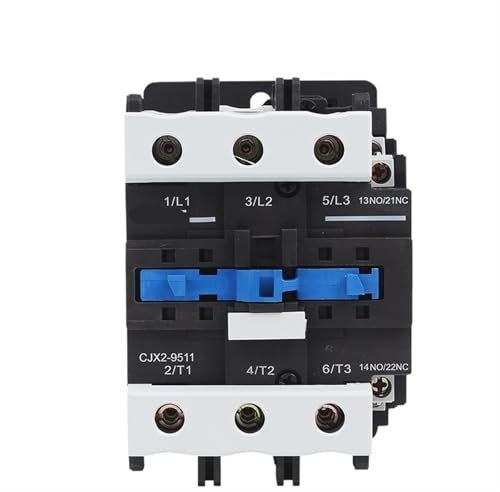 Contacteurs miniatures 3 pôles CJX2-9511 (1NO et 1NC) 50 Hz AC 380 V 220 V 110 V 48 V 42 V 36 V 24 V 1 pièce(CJX2-9511 220V)