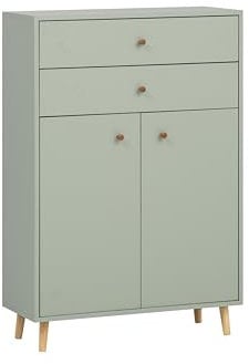 Schildmeyer Bjarne Highboard 701980, Pistazie, 77 x 33 x 113,4 cm