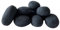 Piedras Decorativas de Fibra cerámica para Chimenea de etanol, 24 Unidades (Negro)