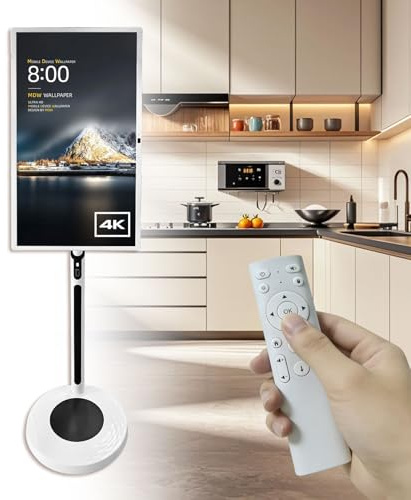 Smart TV Portátil Táctil 1080p/4k Sin Cables con Batería ampia Duración, Oficina, Gimnasio Y Sala De Estar, con Android Y Bluetooth(8+128G,32in)