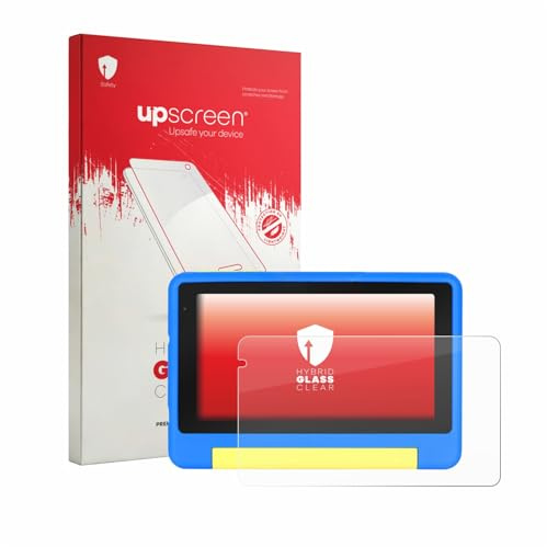 upscreen Schutzglas für Bufo Kids Tablet 7 Schutzfolie Panzer Folie Glas [Extrem Kratzfest 9H, Anti-Fingerprint, Ultra-Transparent]