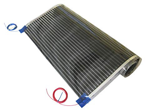 CALORIQUE Lámina de calefacción por infrarrojos para suelo radiante – 150 W/m² – 80 cm de ancho – 1,0 m de largo – calefacción eficiente y económica