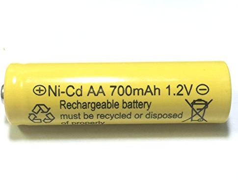 RELIGHTABLE 700mah AA NiCd 1.2v Rechargeable Batteries Garden Solar Ni-Cd Light LED S (Pack of 12)