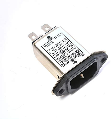 Comimark EMI RFI Filtro AC 250V 10A CW1D-10A-T Soppressore Linea di Alimentazione Filtro Rumore (1Pcs)