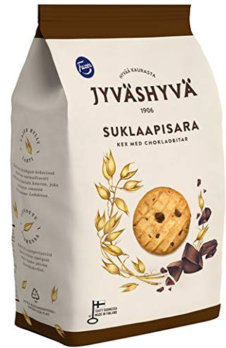 Fazer Jyvashyva Suklaapisara Kekse 18 Schachteln of 350g