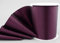 finemark 25 m x 112 mm Satinband Sophie Pflaume (610) Satin Tischband Tischläufer Schleifenband ohne Draht breites weiches Band Tischdekoration Tisch Deko Geschenkband mit einseitigem Glanz