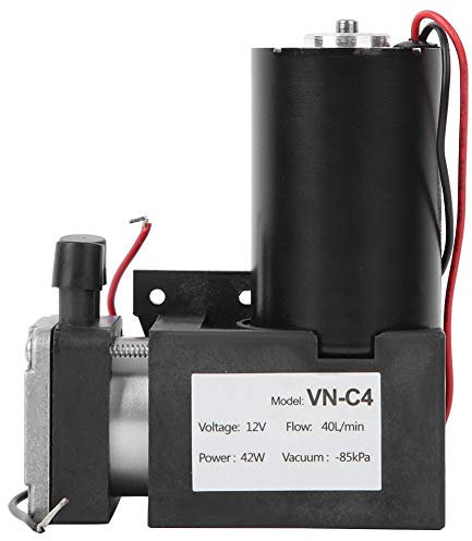 Bomba de vacío, VN-C4 DC 12V Mini bomba de vacío Silencio Bomba de vacío sin escobillas Accesorio mecánico Silenciar Piezas industriales Duradero Larga vida útil