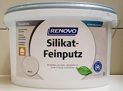 20 Kg RENOVO Silikat Feinputz 0,5mm-Korn