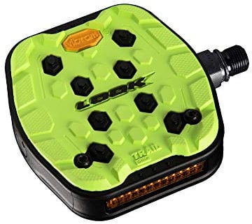 LOOK Trail Grip Pedale Lime Einheitsgröße