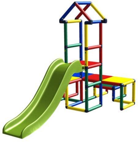 move and stic - Tour à toboggan Alibaba avec toboggan pour chambre d'enfant ou jardin.