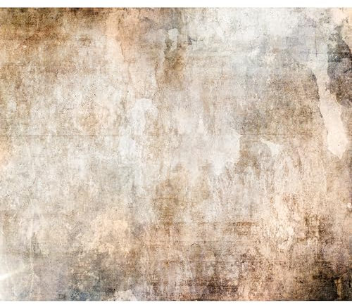 murando - Vlies Fototapete Betonoptik 350x256cm Vlies Tapeten Wandtapete XXL Moderne Wanddeko Mustertapete Design Wand Dekoration Vliestapete Wohnzimmer Schlafzimmer Büro Flur Beton Effekt beige braun