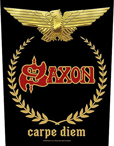 Saxon - Carpe Diem Backpatch R?ckenaufn?her