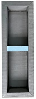 Vente-unique - Niche de Douche à encastrer et prête à carreler avec 1 étagère - 31 x 91 cm - Klara